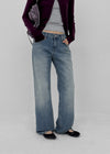 Skullk Low-waisted Denim Pants