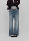Skullk Low-waisted Denim Pants