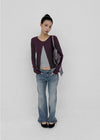 Skullk Low-waisted Denim Pants