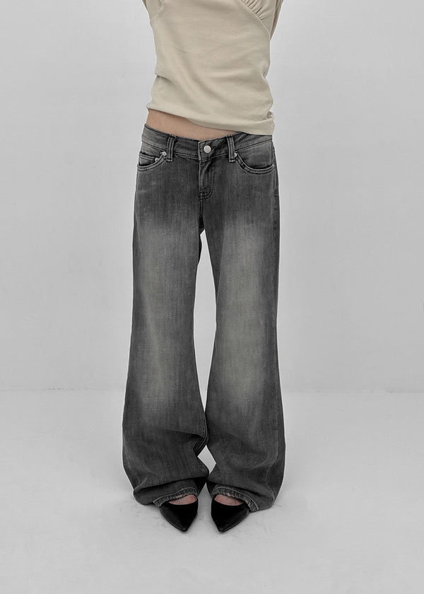 Rush wide denim pants