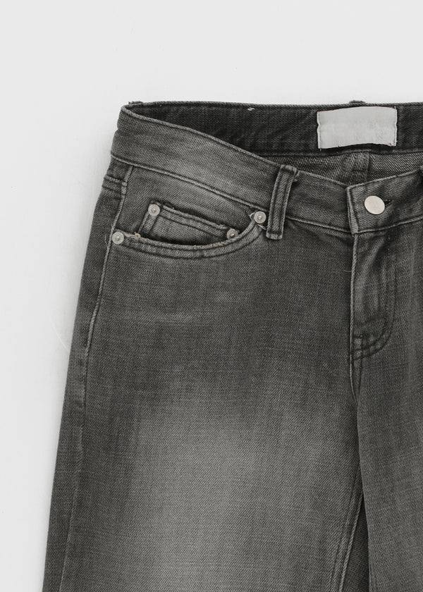 Rush wide denim pants