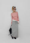 Tille banding long skirt