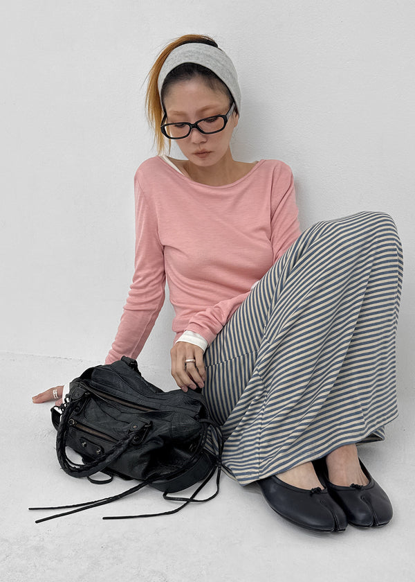 Tille banding long skirt