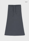 Tille banding long skirt