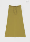 Tille banding long skirt