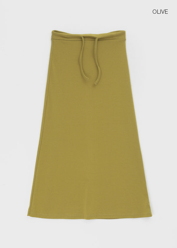 Tille banding long skirt