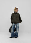 Lamang Wide Bootcut Denim Pants