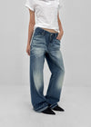 Lamang Wide Bootcut Denim Pants