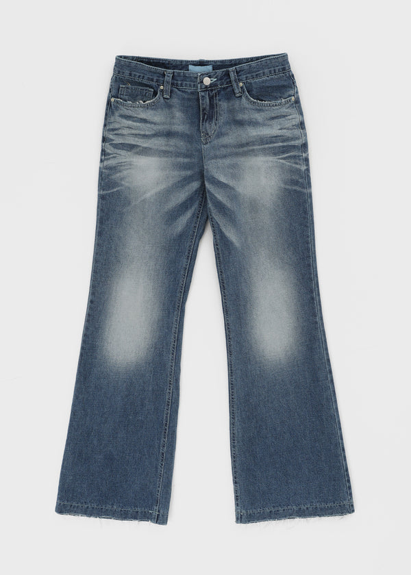 Lamang Wide Bootcut Denim Pants