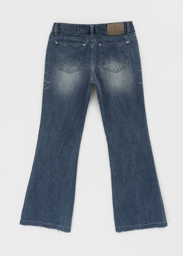 Lamang Wide Bootcut Denim Pants