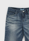 Lamang Wide Bootcut Denim Pants