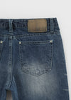 Lamang Wide Bootcut Denim Pants