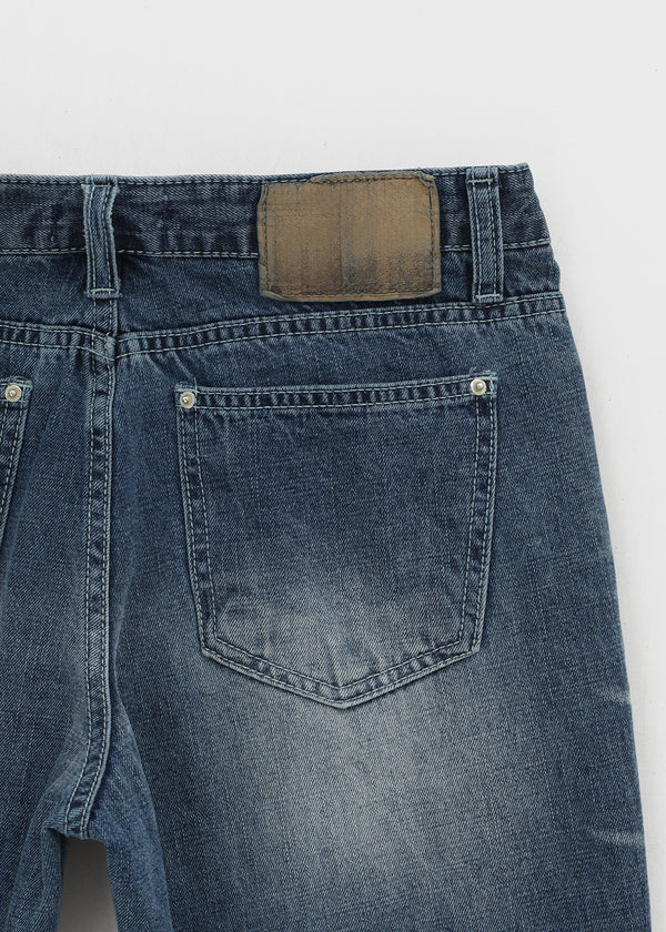 Lamang Wide Bootcut Denim Pants