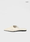 Combat Wrinkle Stiletto Mule