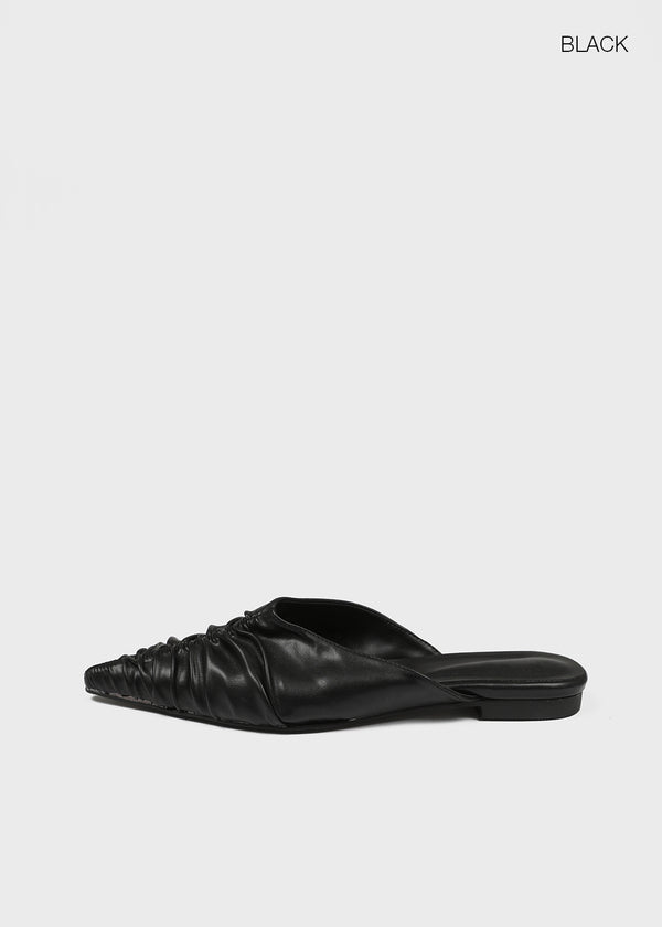 Combat Wrinkle Stiletto Mule
