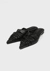 Combat Wrinkle Stiletto Mule