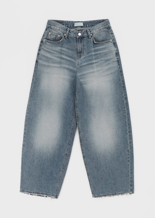 Demton Balloon Wide Denim Pants