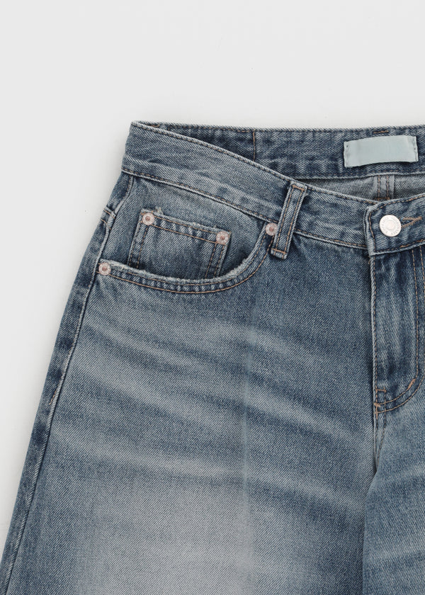 Demton Balloon Wide Denim Pants