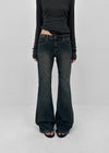 Dession Damaged Bootcut Denim Pants
