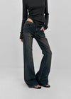 Dession Damaged Bootcut Denim Pants