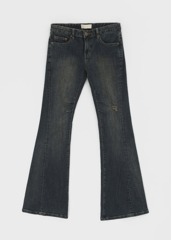 Dession Damaged Bootcut Denim Pants