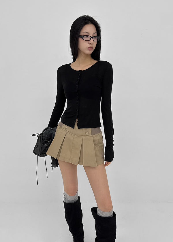 [MADE] Tenlua Wool Tencel Round Cardigan (50% Tencel)