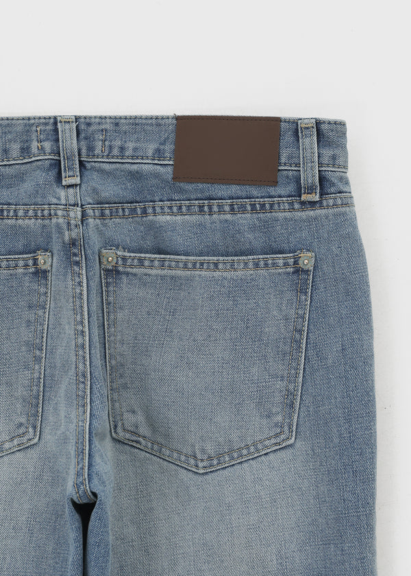 Skullk Low-waisted Denim Pants
