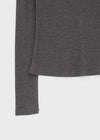 [MADE] Tenlua Wool Tencel Boat Neck Long Sleeve Tee (50% Tencel)