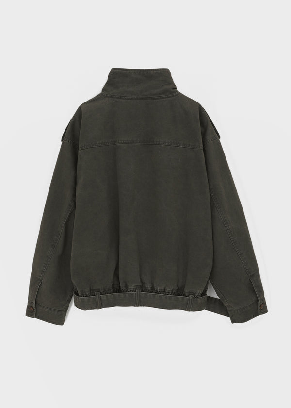 [MADE] Hertz Cotton High-Neck Double-Button Jumper