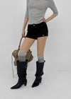 Clink slouchy stiletto long boots
