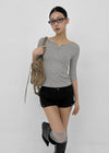 Brine Ribbed Henley Neck Sleeveless Tee