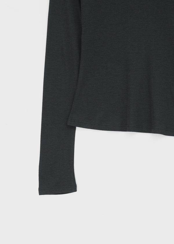 [MADE] Tenlua Wool Tencel V-Neck Long Sleeve Tee (50% Tencel)