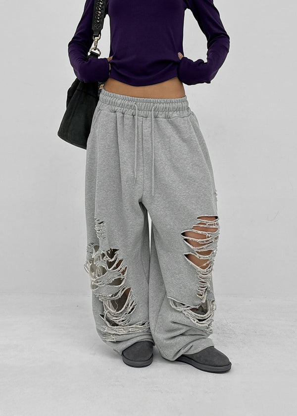 Eden Damaged String Pants