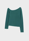 [MADE] Lunelli One-Shoulder Long Sleeve Tee