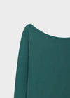 [MADE] Lunelli One-Shoulder Long Sleeve Tee