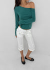 Ricky Two-Way Cut Bootcut Pants