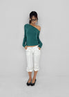 Ricky Two-Way Cut Bootcut Pants
