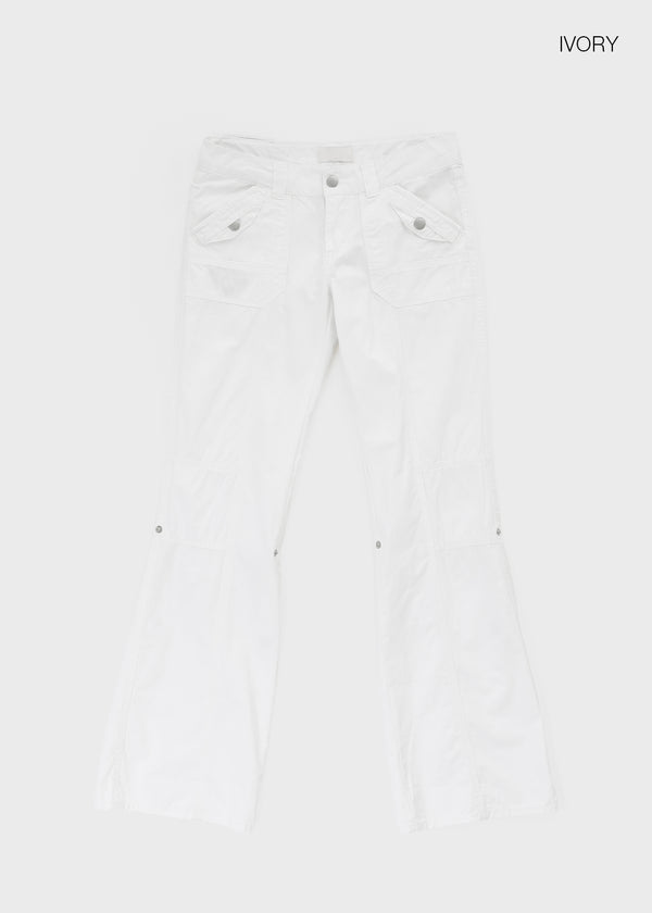 Ricky Two-Way Cut Bootcut Pants