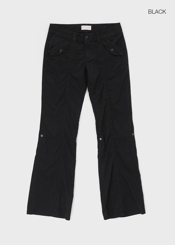 Ricky Two-Way Cut Bootcut Pants