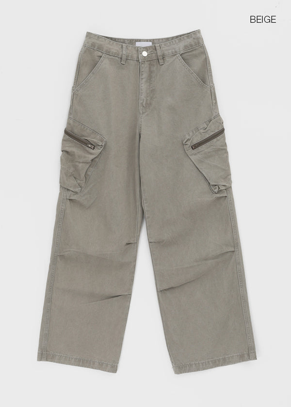 LaPum Wide Cargo Pants