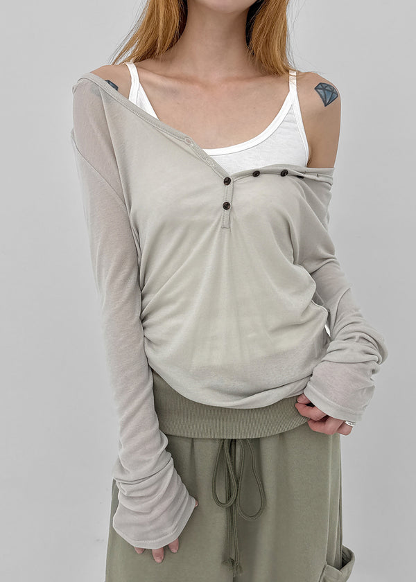 Pinshow Daily U-neck Sleeveless