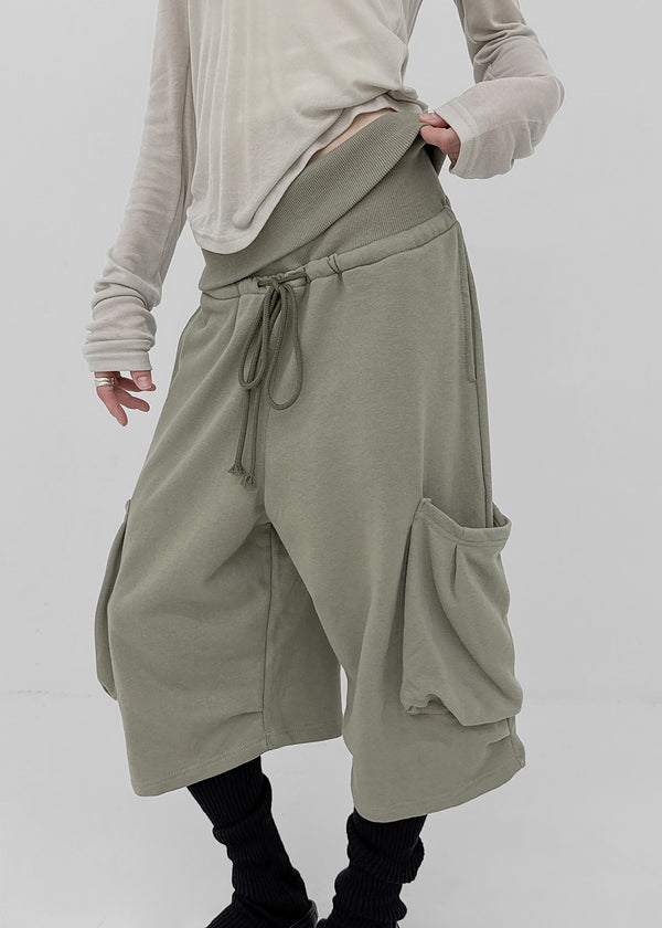 Weburn Folding Bermuda Banding Pants
