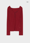 Pyaar Button Hoodie Tencel Long Sleeve Tee