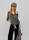 Lapuo bootcut elastic waist pants