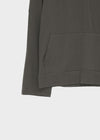 Lafont Henley Neck Two-Way Hooded Long Sleeve Tee
