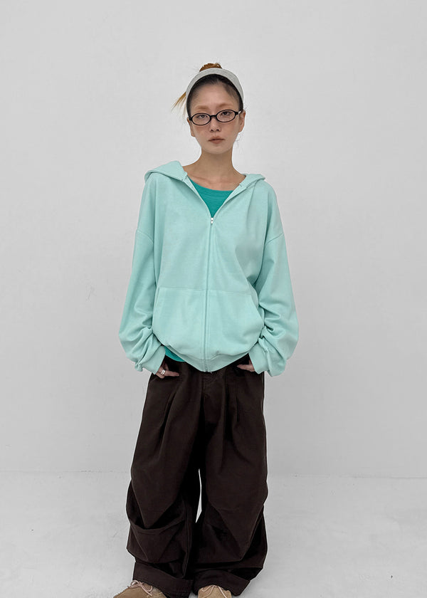 Value Pintuck Wide Cotton Pants