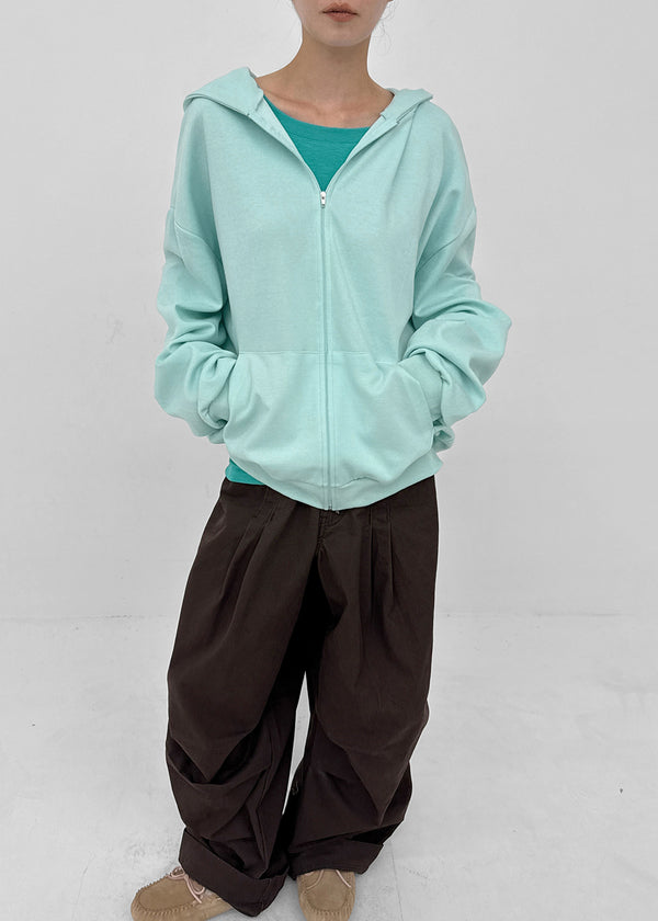 Value Pintuck Wide Cotton Pants