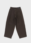 Value Pintuck Wide Cotton Pants