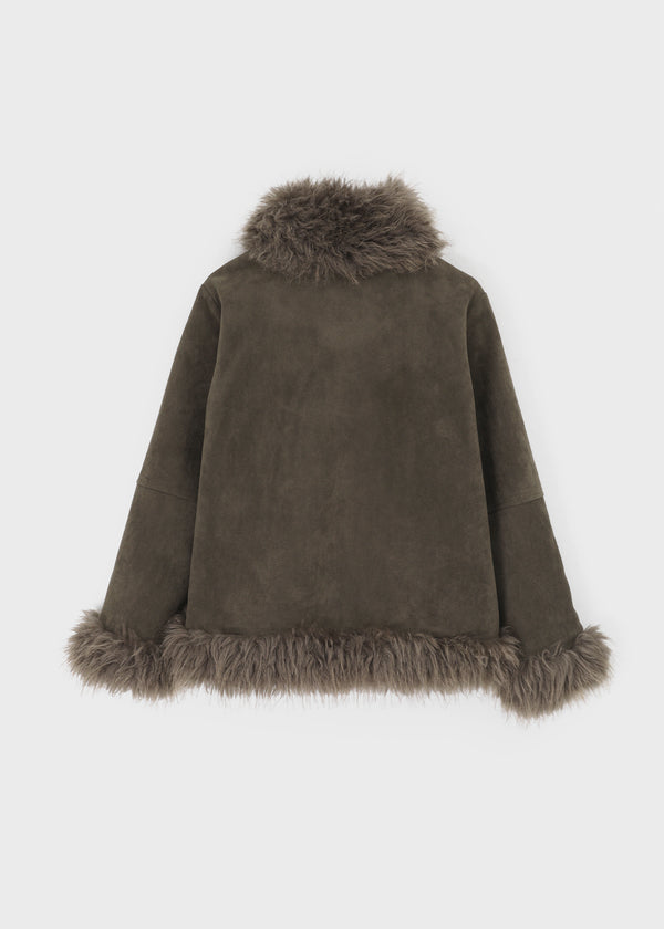 [MADE] GM Suede Fur Shearling Jacket