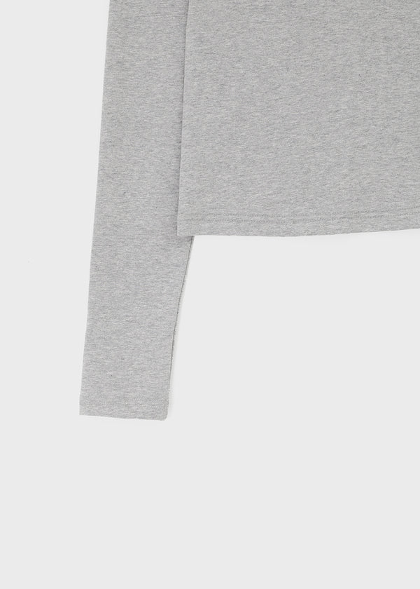 [MADE] Zeromi Lace V-Neck Long Sleeve Tee